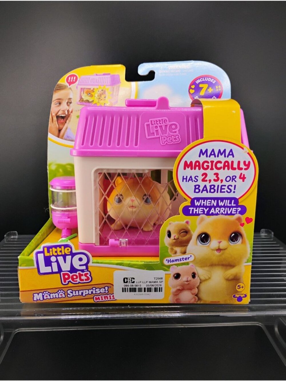 Little Live Pets Mama Surprise Mini Hamster Set 7+ Surprises